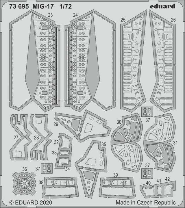Produktbild Eduard MiG-17 for Airfix
