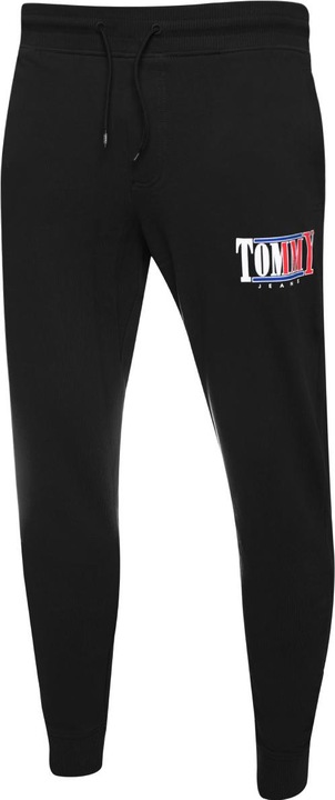 Produktbild Tommy Hilfiger Herren TJM Slim Essential Graphic Pant Strickhose, Black, XL (XL)