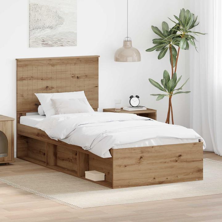 Image du produit vidaXL Moderner Bettrahmen (90 x 190 cm)