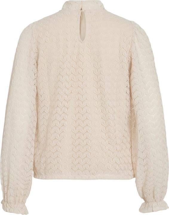 Actual product image Vila VIMOKA Stehkragen Oberteil mit langen Ärmeln (M)