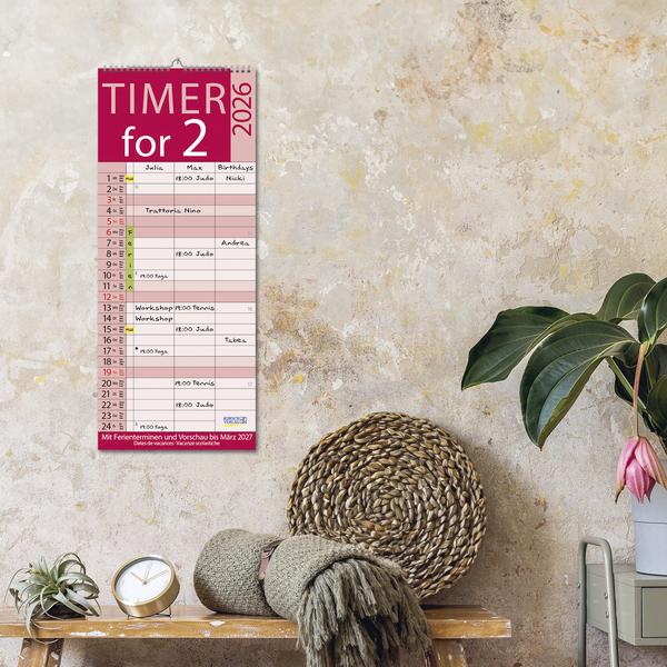 Produktbild Timer for 2 Lifestyle (19 x 46 cm, Harter Einband, Englisch, Französisch)