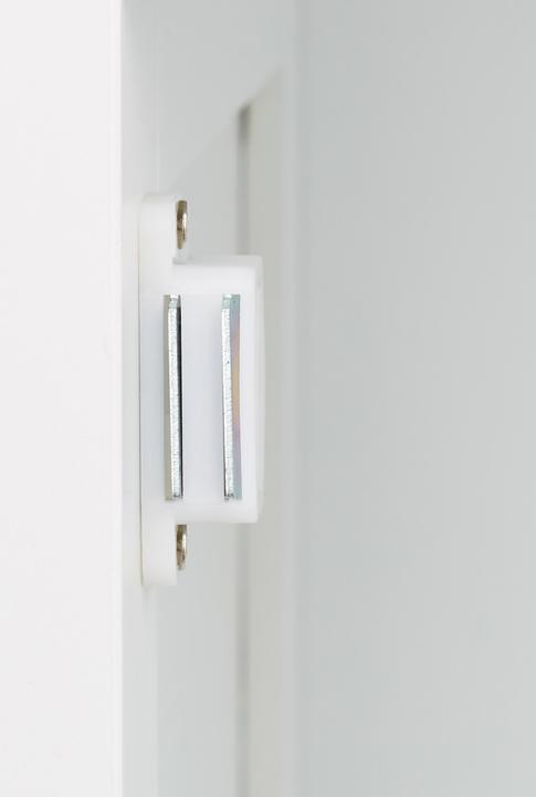 Actual product image Relaxdays Bathroom Shelf 2 Doors (45 x 30 x 83 cm)