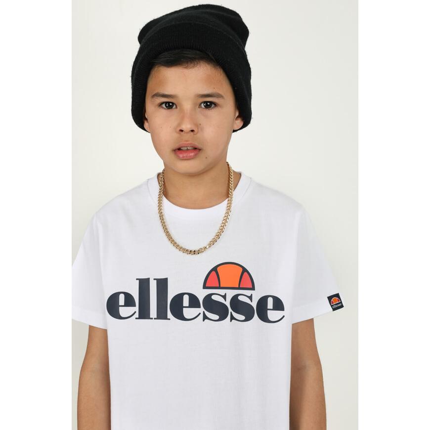 Thumbnail - Ellesse, Jungen, Shirt, T-Shirt, Weiss, (8)