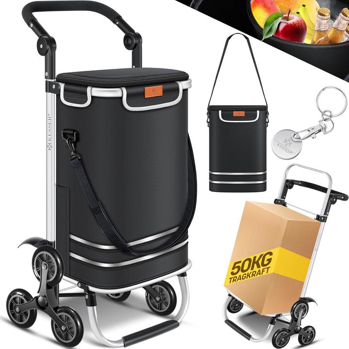Produktbild Kesser Einkaufstrolley mit Kühlfach (56L)