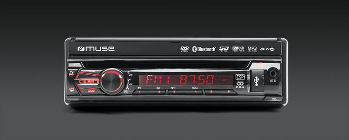 Produktbild Muse Autoradio Mit Dvd-Player, Bluetooth, USB Und Sd