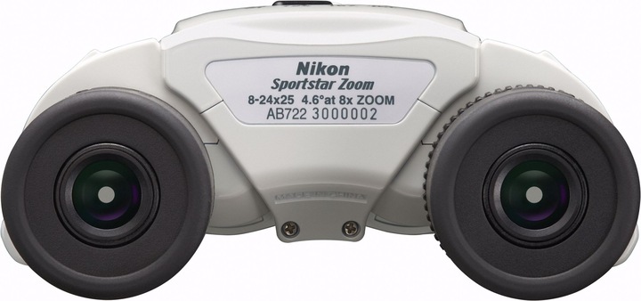 Immagine prodotto Nikon Binocolo Sportstar Zoom 8-24x25 Bianco (24 x, 25 mm)