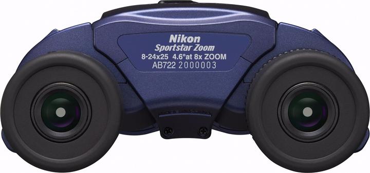 Immagine prodotto Nikon Binocolo Sportstar Zoom 8-24x25 Blu (24 x, 25 mm)