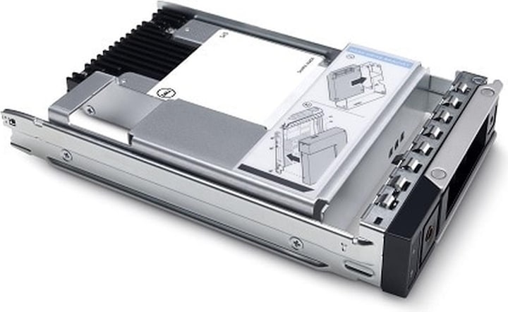 Actual product image Dell SSD SATA Mixed Use 512e 2.5in with 3.5in HYB CARR, CUS Kit (960 GB, 2.5")