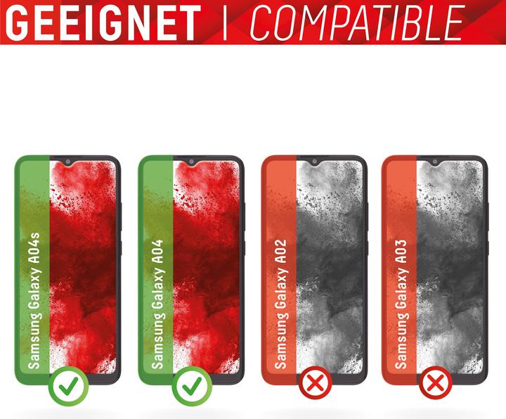 Produktbild Displex Real Glass, 2D Panzerglas (1 Stück, Samsung Galaxy A04S, Samsung Galaxy A04)