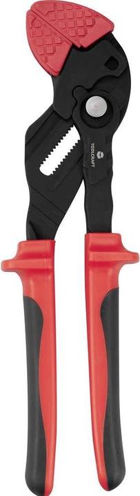 Produktbild Toolcraft TO-9616524 Greifzange mit glatten Greifbacken Schlüsselweite (metrisc