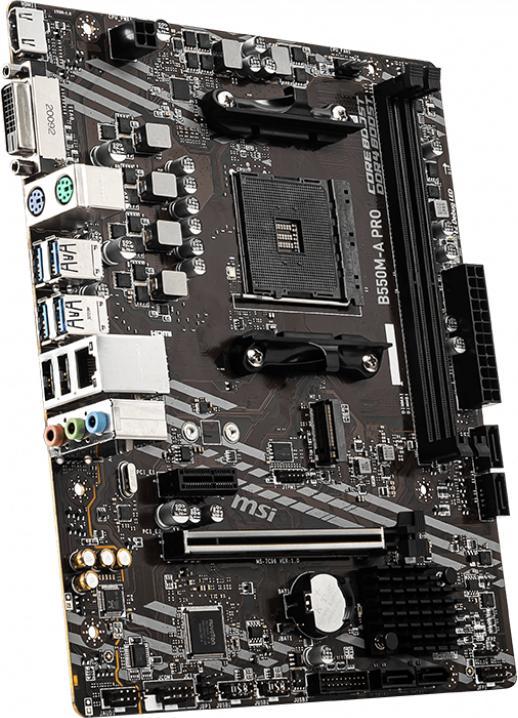 Actual product image MSI B550M-A PRO AMD (AM4, AMD B550, mATX)