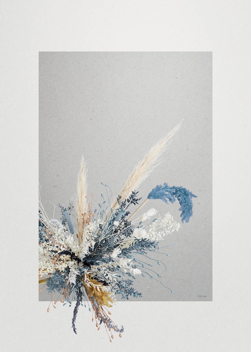 Vintage Flower Deco 2 (50 x 70 cm)