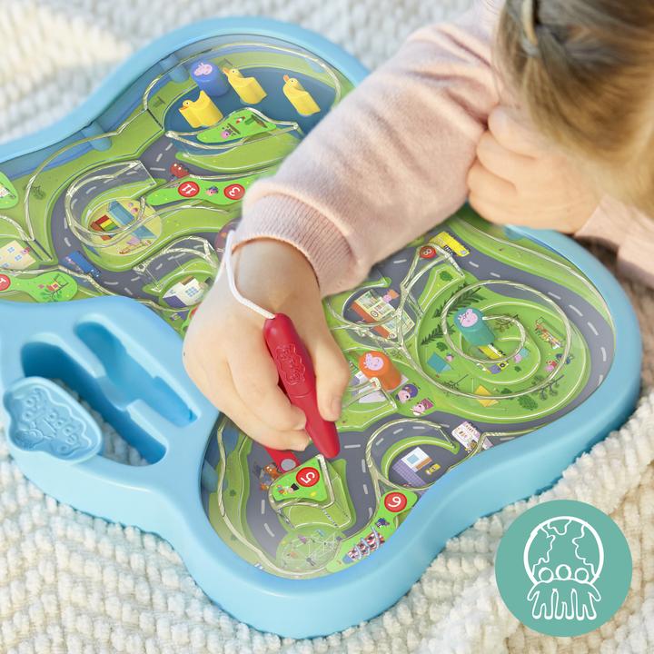 Actual product image Hasbro Toy Peppas City Maze, preschool toys for boys and girls