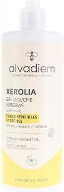 Immagine prodotto Markenlos Alvadiem Xerolia Moisturising Shower Gel 400ml Body Cleanser (400 ml)