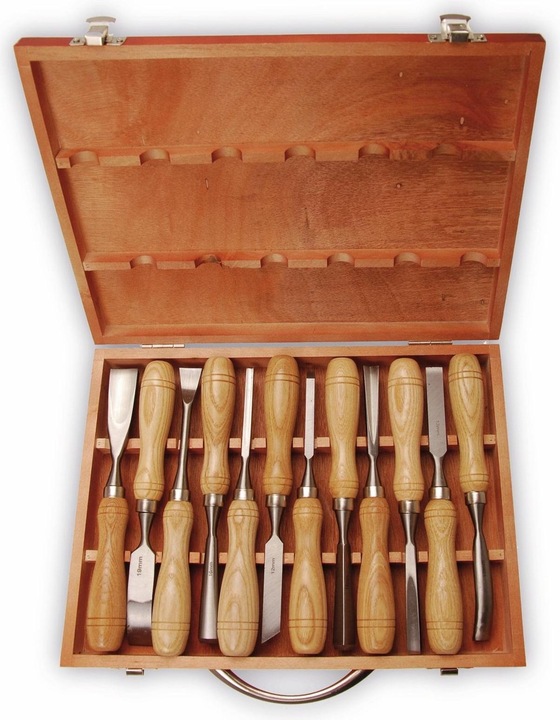 Image du produit BGS Jeu de ciseaux à bois 12 pièces (12 mm)