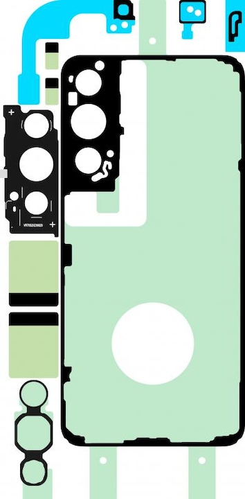 Produktbild Samsung Akkudeckel Rework Kit für Galaxy S22 5G S901