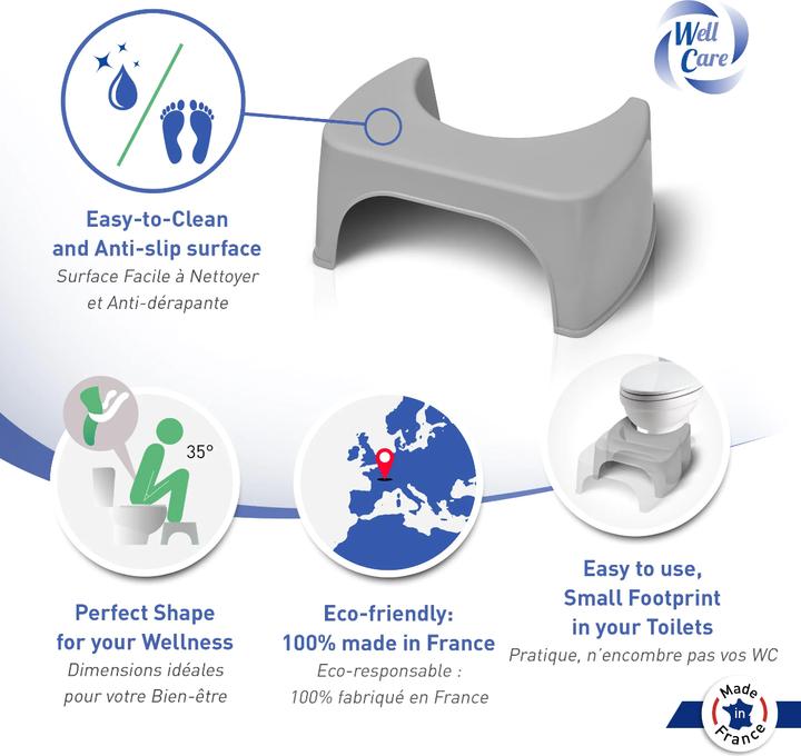Produktbild Well Care Toilettenhocker
