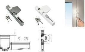 Produktbild Burg Wächter Fenstersicherung Winsafe WS 33 W SB