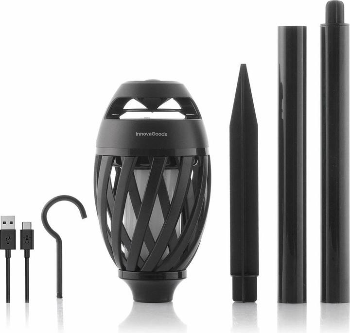 Produktbild InnovaGoods Kabelloser Lautsprecher mit LED-Flammeneffekt Spekkle (3 h)