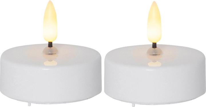 Star Trading LED-Teelichter Flamme (2 x)