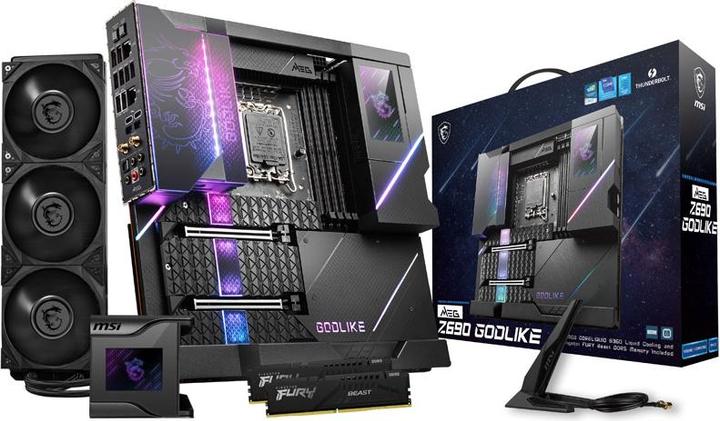 Produktbild MSI MEG Z690 Godlike Bundle (LGA 1700, Intel Z690H, E-ATX)
