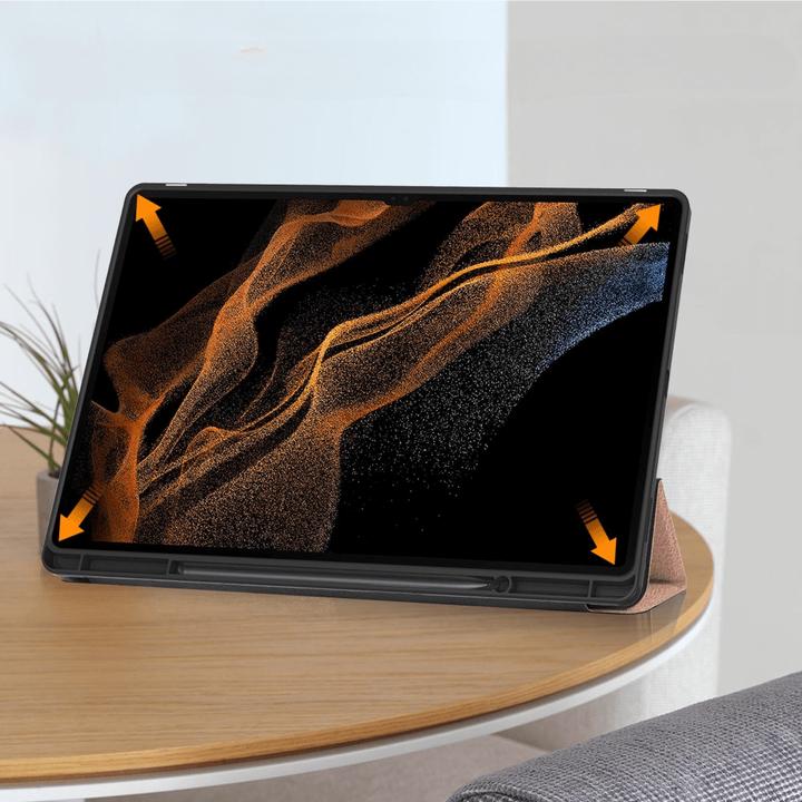 Actual product image Cover-Discount Galaxy Tab S10 Ultra - Smart Case Pencil Holder (Galaxy Tab S10 Ultra)
