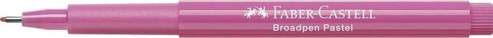 Actual product image Faber-Castell Fineliner Broadpen 1554 0.8 mm, purple pink (1x)