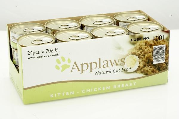 Produktbild Applaws Kitten Huhn (Junior, 24 Stk., 70 g)