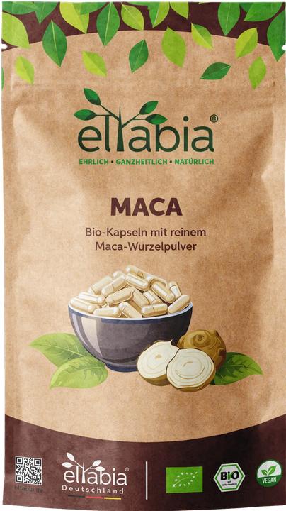 Produktbild Eltabia Bio Maca Kapseln 200 (200 Stk., Kapseln)