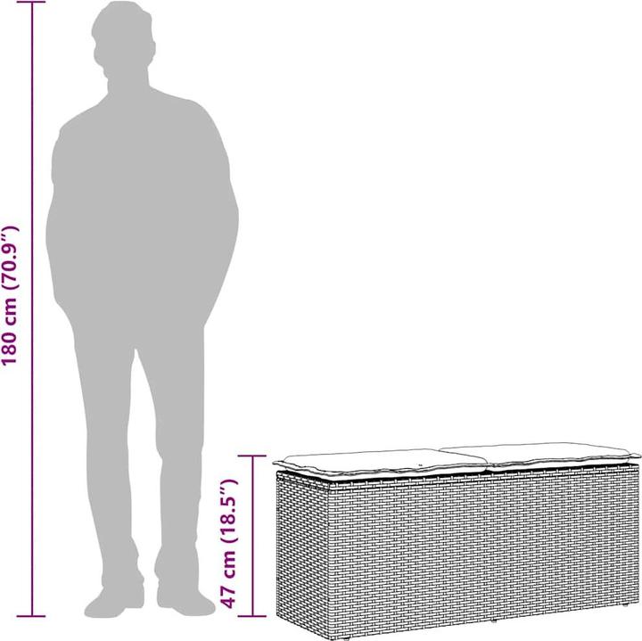 Produktbild vidaXL Gartenbank