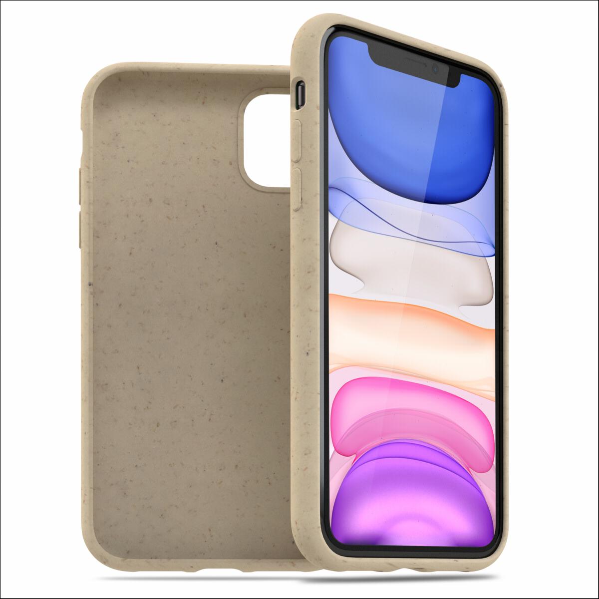 KMP BioCase iPhone 11 (Apple iPhone 11), Smartphone Hülle, Grün
