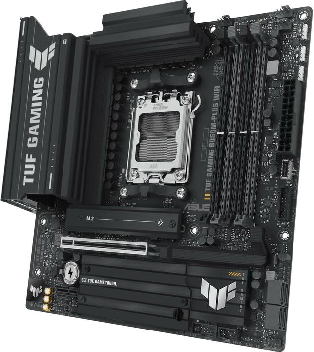 Produktbild ASUS TUF Gaming B850M-Plus Wifi (AM5, AMD B850, mATX)