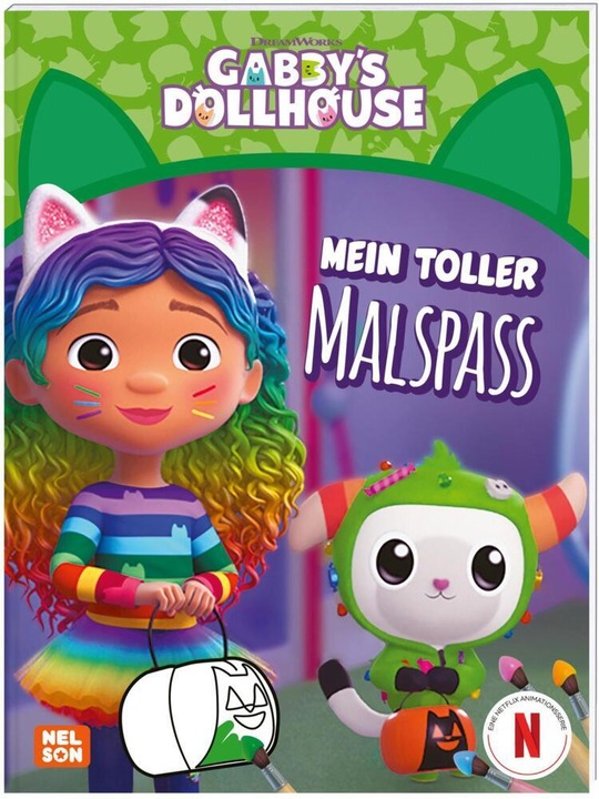 Immagine prodotto La casa delle bambole di Gabby: il mio grande divertimento da colorare