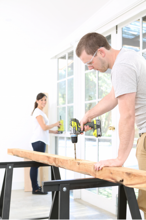 Actual product image Ryobi R18DDBL-225B Brushless cordless drill/driver (Rechargeable battery operated)