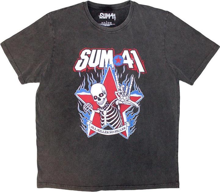 Produktbild Universal Textiles All Killer No Filler TShirt Steinwaschen (L)
