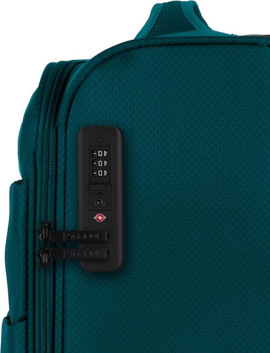 Actual product image Gabol Cloud 4-wheel suitcase set, 3-piece with stretch fold (210 l)