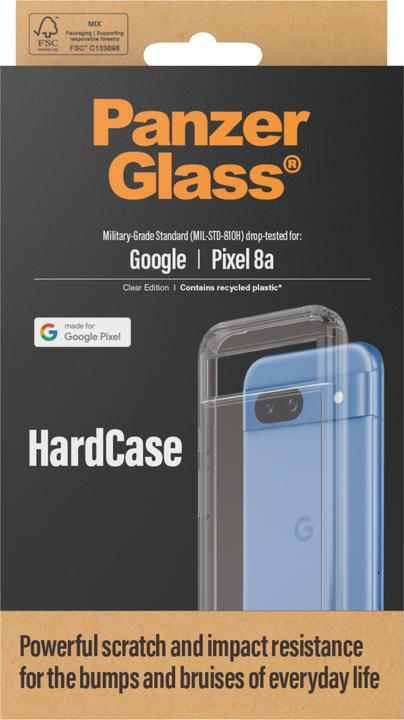 Actual product image PanzerGlass HardCase (1 Piece, Google Pixel 8a)