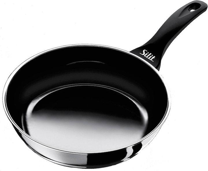 Produktbild Silit Antihaft Pfanne Bratpfanne hoch 20cm Professionell Induktion Silargan (20 cm, Bratpfanne, Keramik)