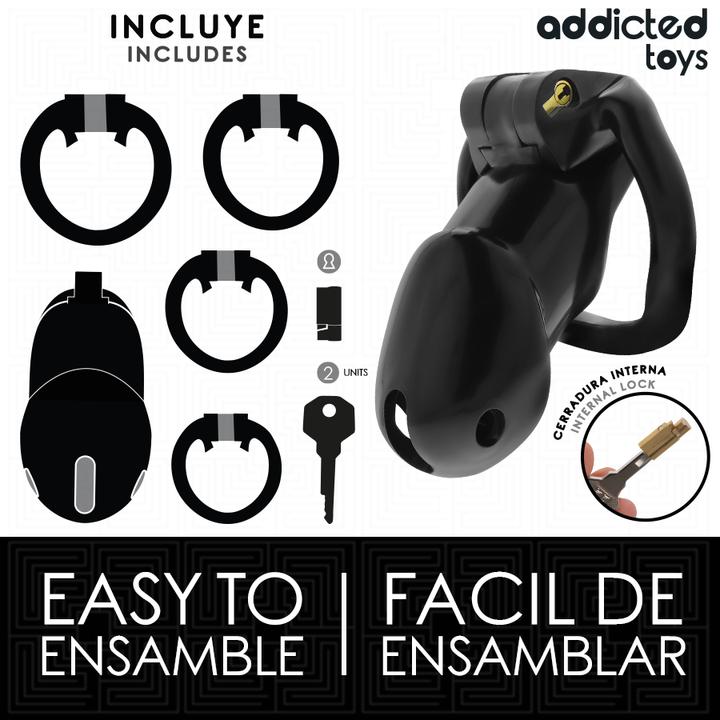 Produktbild Addicted toys Locked - Mindnight Cell Peniskã„Fig Grã–Sse L