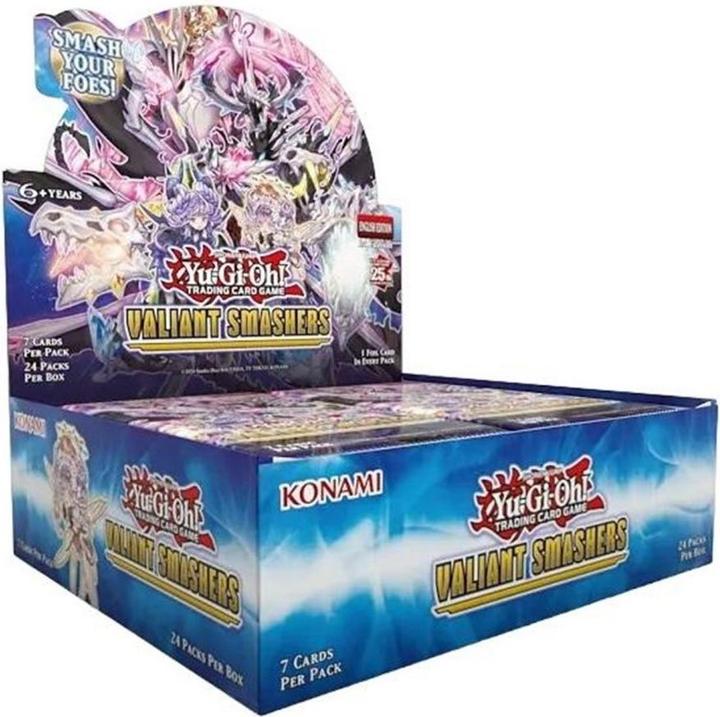 Actual product image Yu-Gi-Oh ! TCG Valiant Smashers présentoir boosters (24) *ANGLAIS* (English, Booster display)
