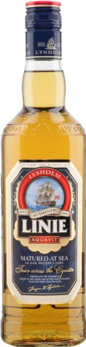 Produktbild Lysholm Fabrik Merke Linie-Aquavit Dill Koreander,, Norwegen (1 x 70 cl)