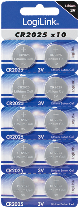 Produktbild LogiLink Ultra Power (10 Stk., CR2025)