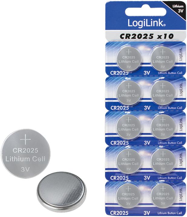 Produktbild LogiLink Ultra Power (10 Stk., CR2025)