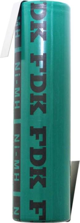 Actual product image FDK Akku HR-4/3FAU mit Lötfahne Z-Form (1 pcs., 4500 mAh, Battery + charger)