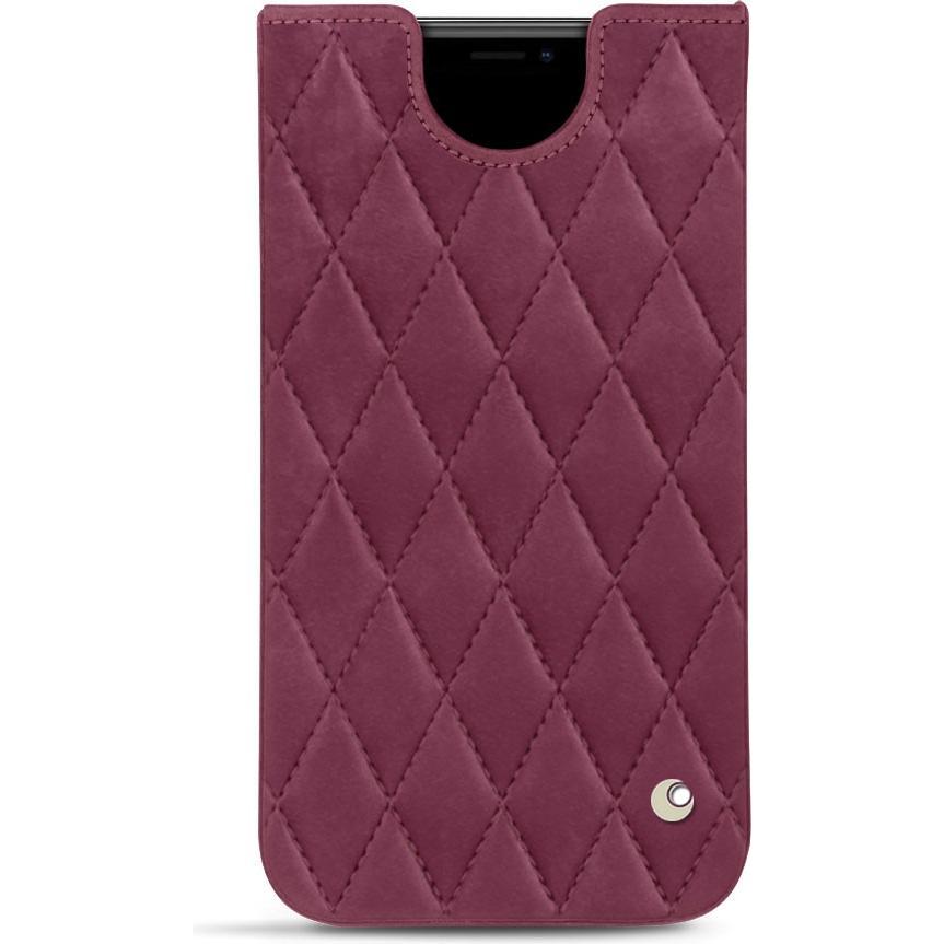 Noreve Lederschutzhülle (Apple iPhone 11 Pro Max), Smartphone Hülle, Violett