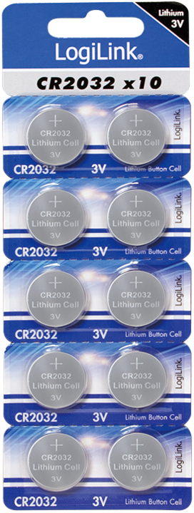 Produktbild LogiLink Ultra Power (10 Stk., CR2032)