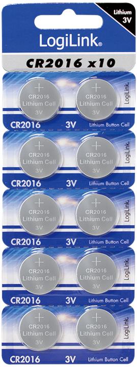 Produktbild LogiLink Ultra Power (10 Stk., CR2016)