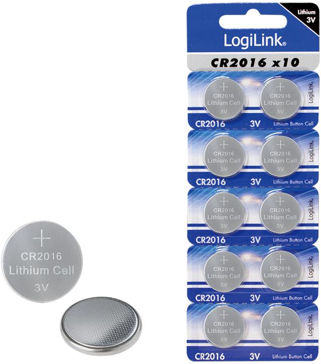 Produktbild LogiLink Ultra Power (10 Stk., CR2016)