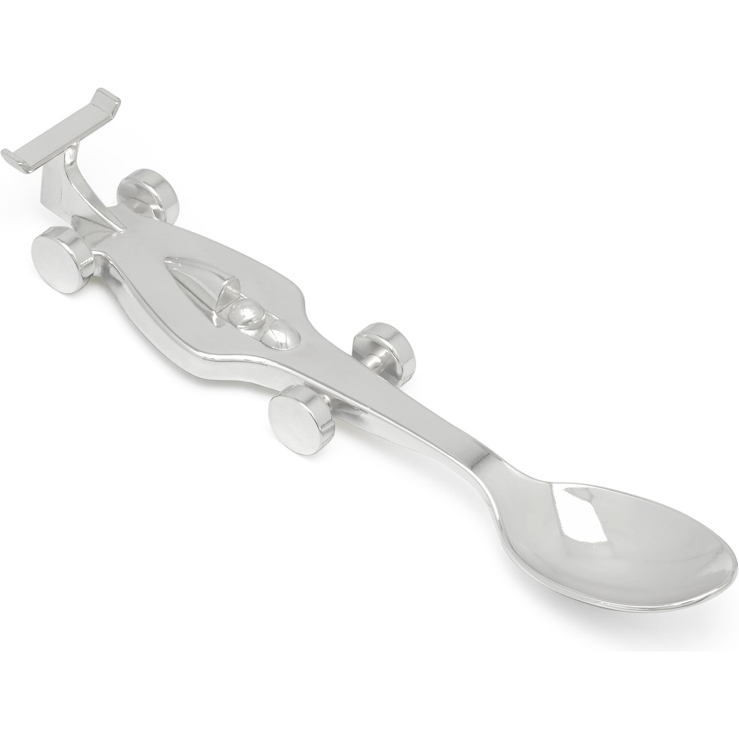 Zilverstad, Kindergeschirr + Kinderbesteck, Rennwagen