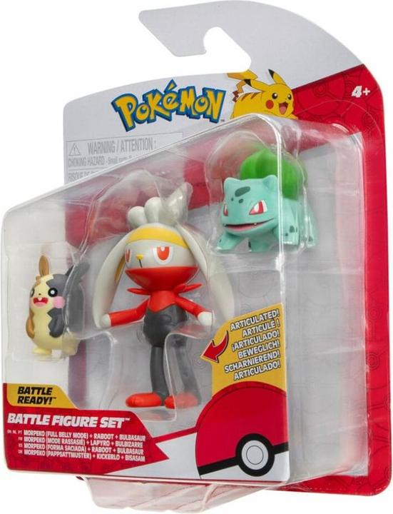Produktbild Pokémon Pokemon PKW3055 3-Pak Figure, Mutli